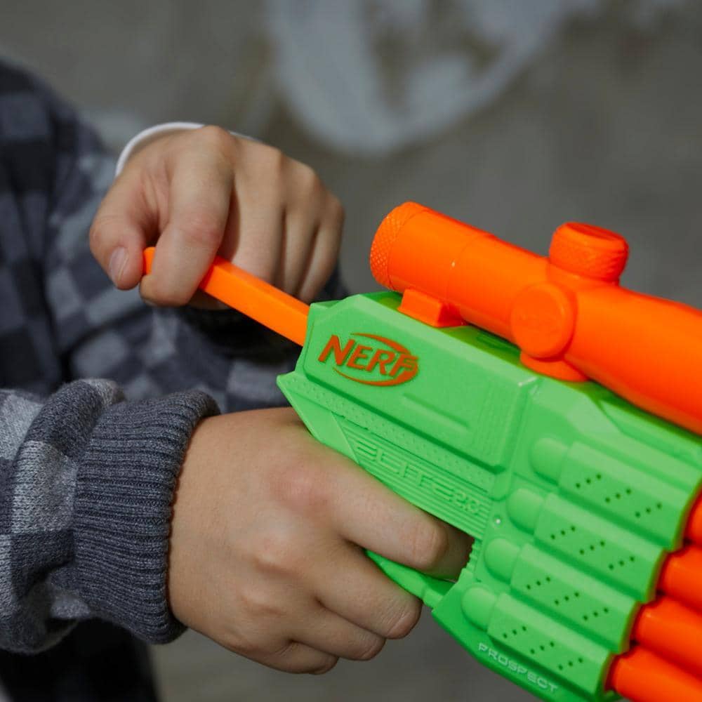 Nerf - Elite 2.0 Face Off Target Set Includes 2 Toy Foam Dart Blasters & Target & 12 Nerf Elite Darts