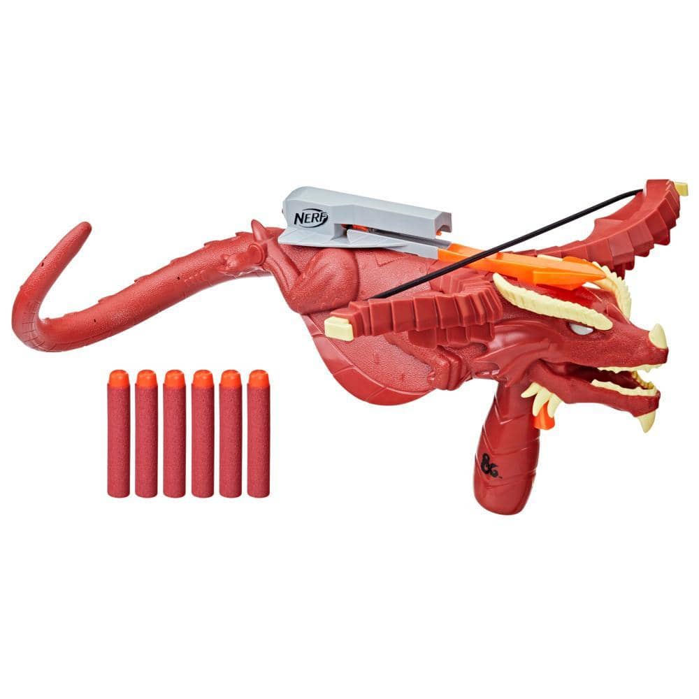 Nerf - Dungeons & Dragons Themberchaud Nerf Blaster 6 Nerf Elite Darts