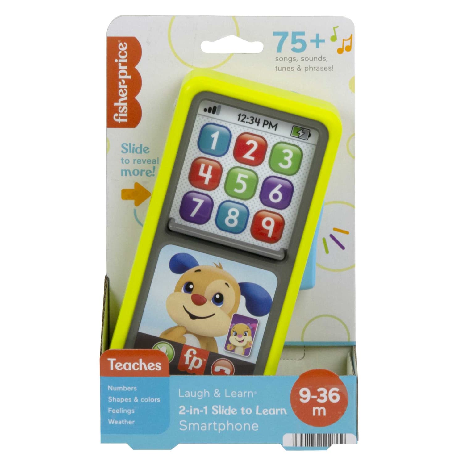 Fisher-Price - Laugh & Learn 2-in-1 Slide To Learn Smartphone