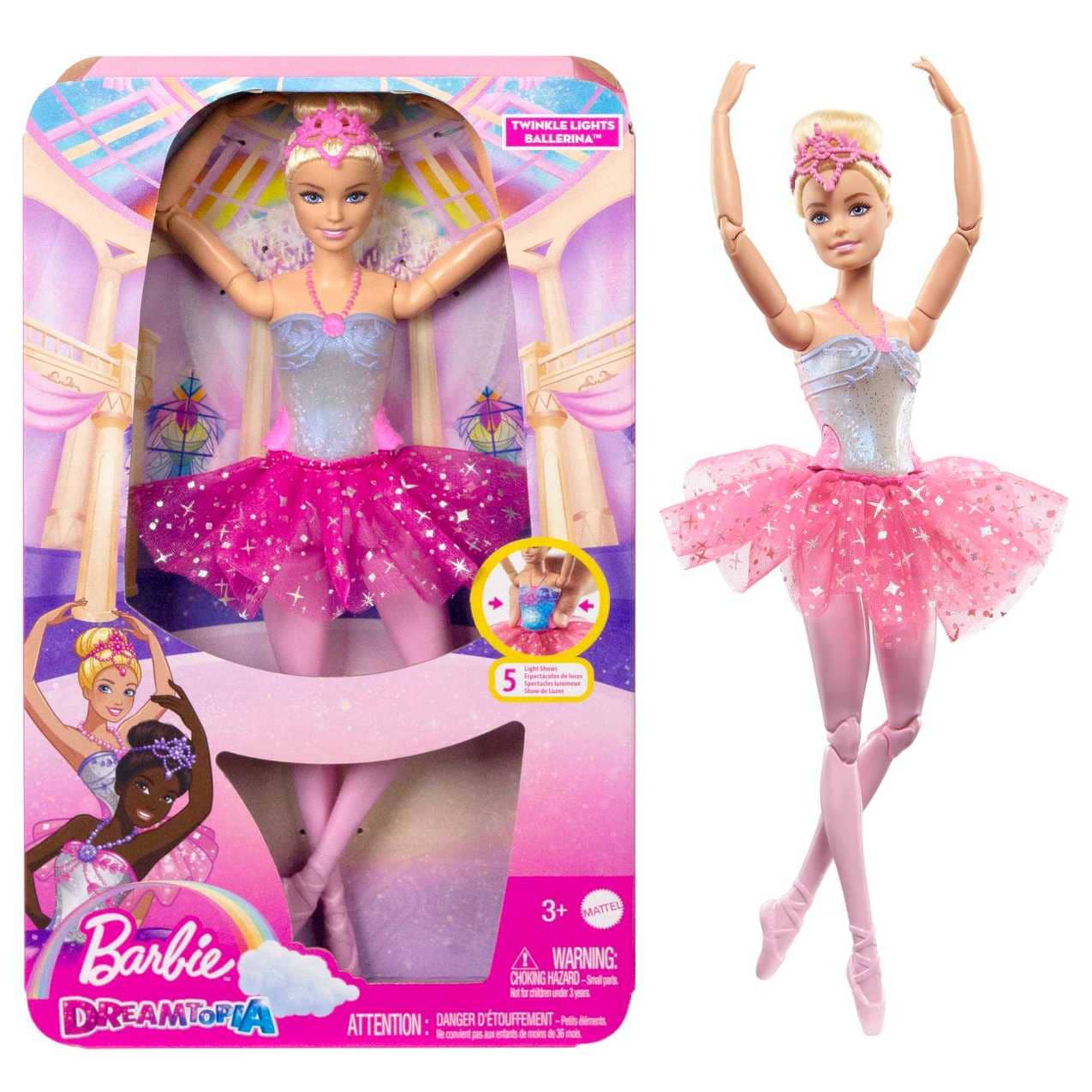 Barbie - Dreamtopia Twinkle Lights Ballerina Doll