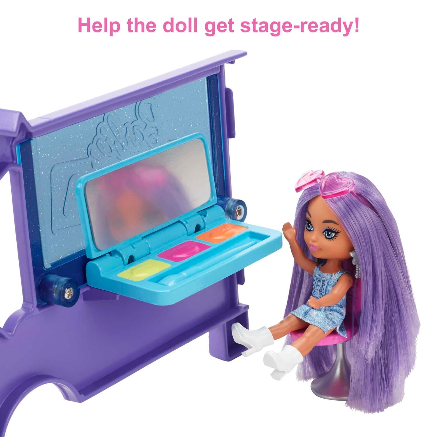 Barbie - Extra Mini Minis Tour Bus Playset With Doll Expandable Vehicle Clothes And Accessories