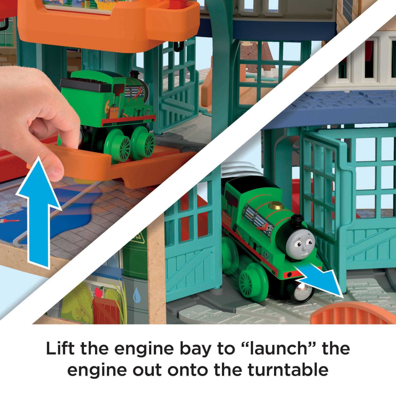 Thomas & Friends - Wooden Railway Tidmouth Sheds Starter Train Set