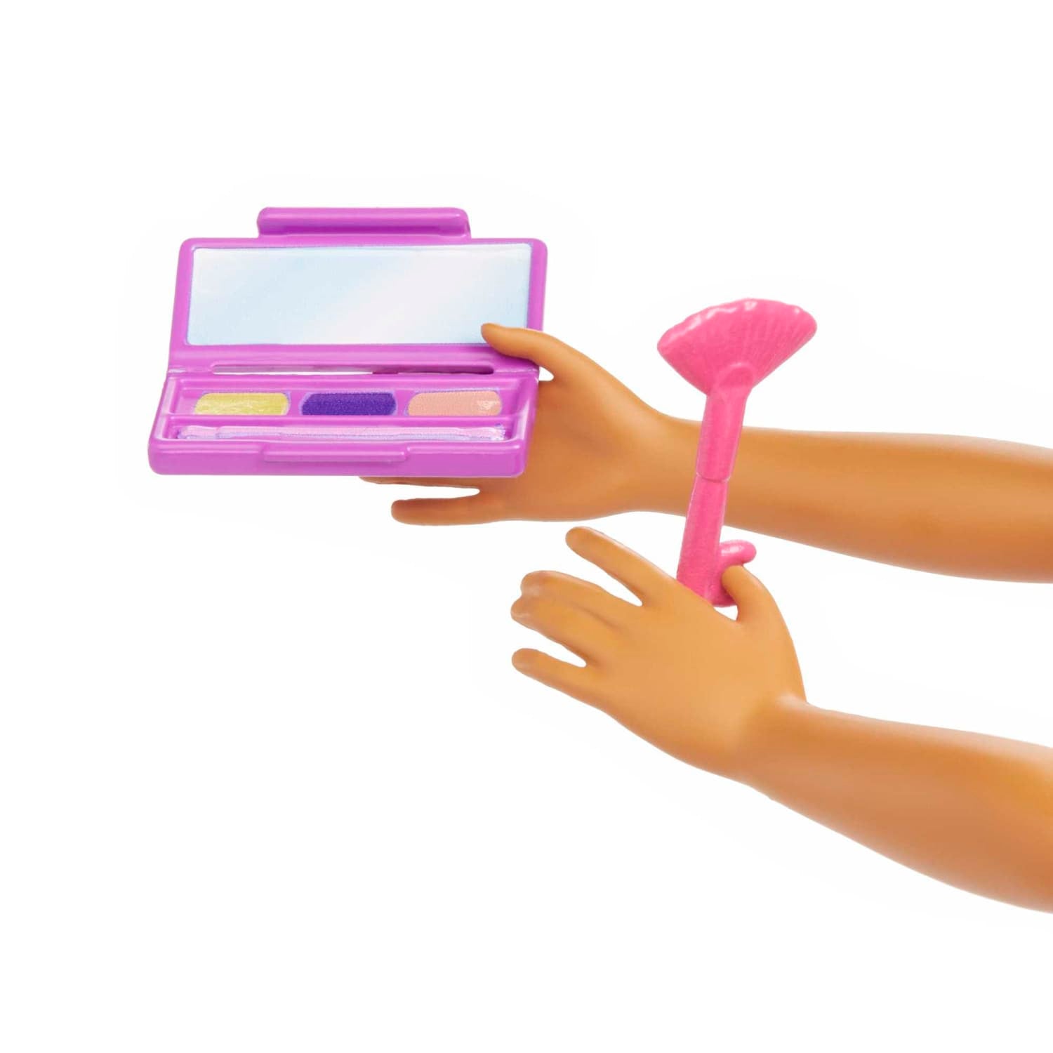 Barbie - Makeup Artist Doll With Teal Hair And Career-themed Accessories Like Palette And Brush