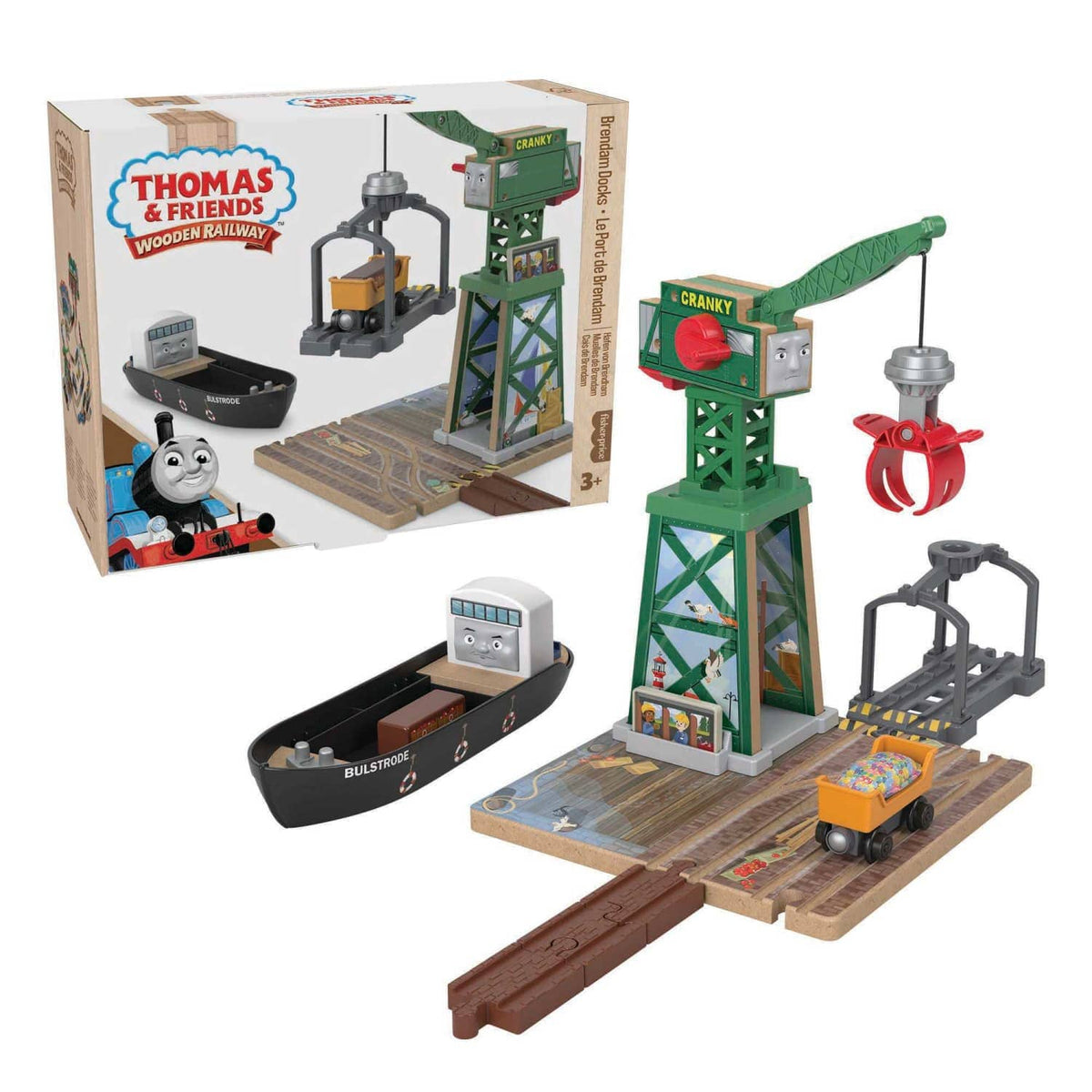 Thomas & Friends - Wooden Railway Brendam Docks Playset