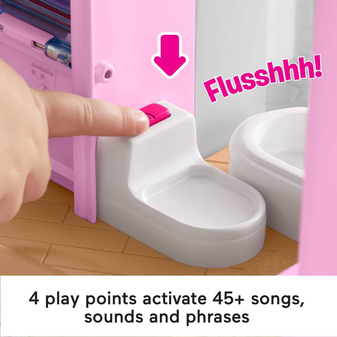 Barbie - Little Dreamhouse Interactive Playset By Little People