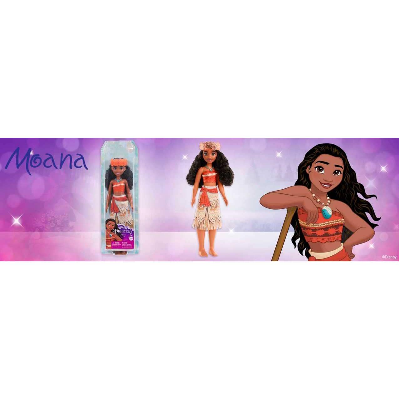 Disney - Princess Moana Fashion Doll And Accessories - New For 2023